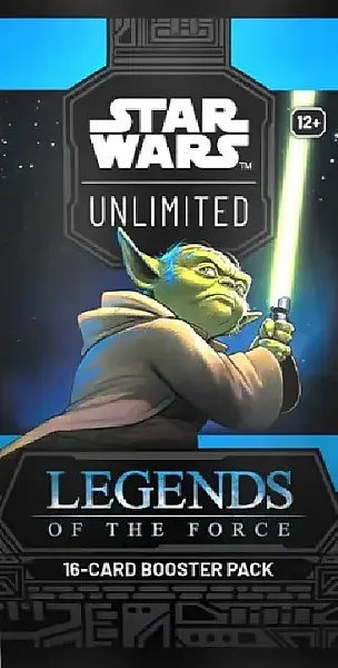 STAR WARS: UNLIMITED - LEGENDS OF THE FORCE BOOSTER PACK - EN